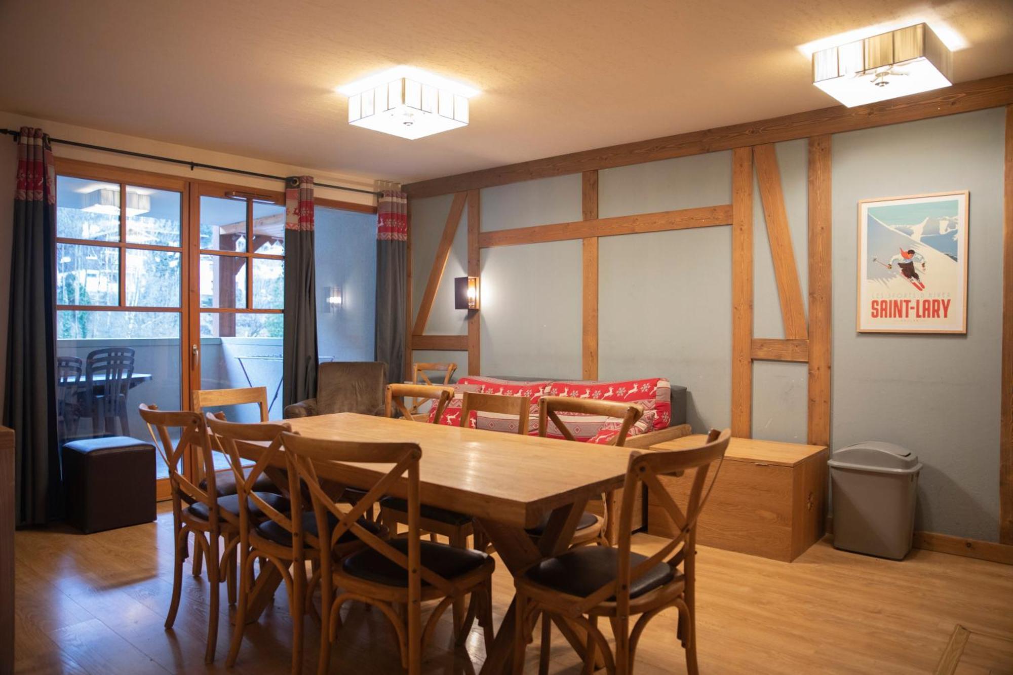 Apparts Au Coeur De St-Lary - Piscine Chauffee Et Sauna Saint-Lary-Soulan Exteriör bild