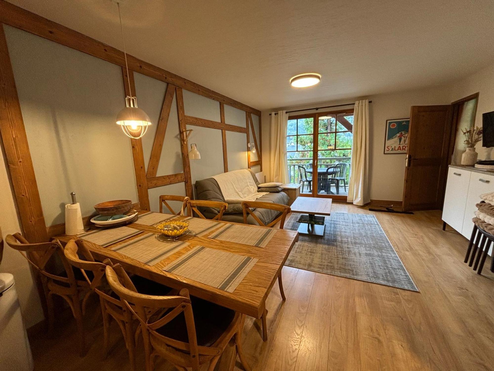 Apparts Au Coeur De St-Lary - Piscine Chauffee Et Sauna Saint-Lary-Soulan Rum bild